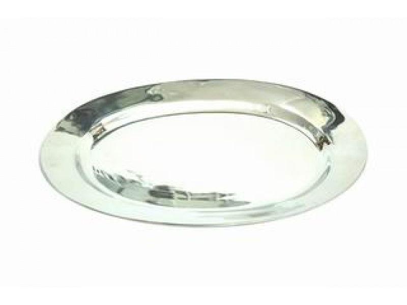 CHAROLA MILAN OVAL GDE CHAROLAS EN PEWTER